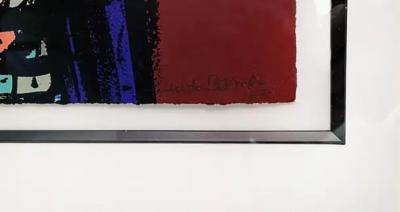  Cundo Berm dez Cuban Artist Cundo Bermudez Lithograph Signed Numbered with COA