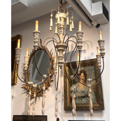  Currey Co Swedish Country Gustavian Style Currey Co Hannah Chandelier