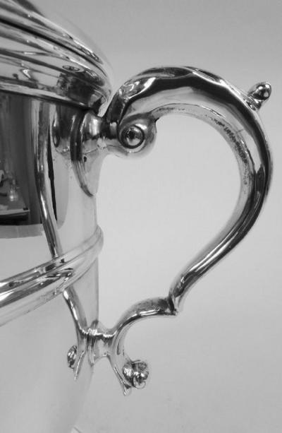  Currier Roby Currier Roby Traditional Classical Sterling Silver Covered Urn