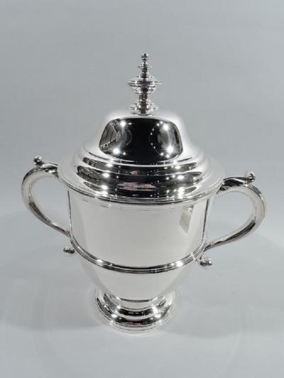  Currier Roby Large Traditional Classical Covered Urn Trophy Cup by Currier Roby