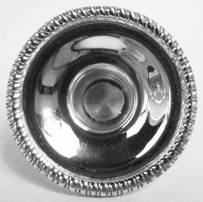  Currier Roby Pair of Georgian Style Sterling Silver Candlesticks by Currier Roby