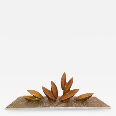  Cynthia Sah Nicolas Bertoux DANCING LEAVES BRONZE