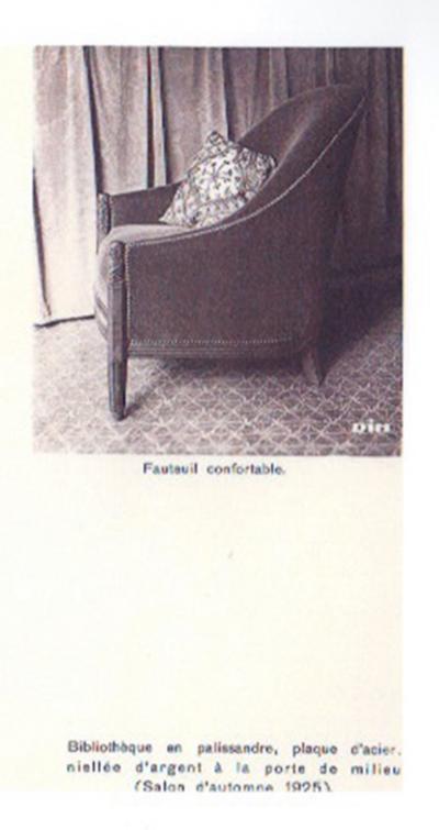  D I M DIM Decoration Interieur Moderne A striking Art Deco settee by DIM