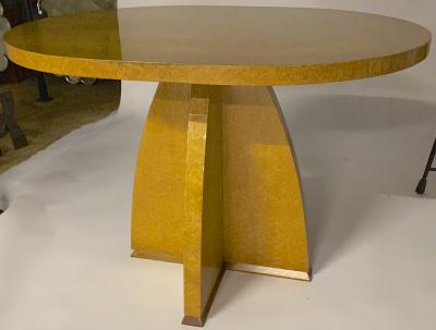 D I M DIM Decoration Interieur Moderne DIM modernist Art Deco oval Bird eye refined coffee table