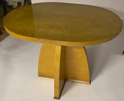 D I M DIM Decoration Interieur Moderne DIM modernist Art Deco oval Bird eye refined coffee table
