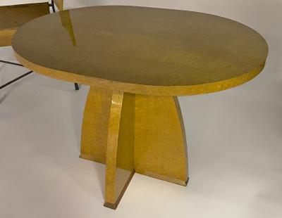 D I M DIM Decoration Interieur Moderne DIM modernist Art Deco oval Bird eye refined coffee table