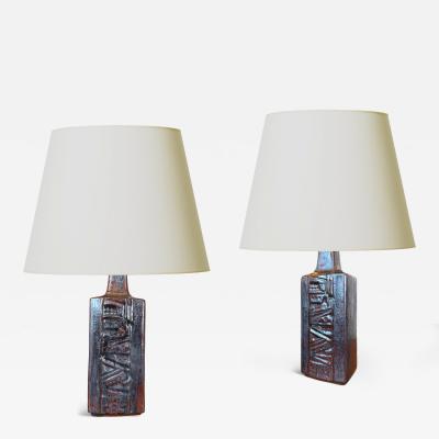  D sir e Stent j Pair of Table Lamps by D sir e Stent j