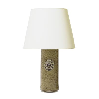  D sir e Stent j Pair of Table Lamps in Mottled Taupe Brown by D sir e Stent j