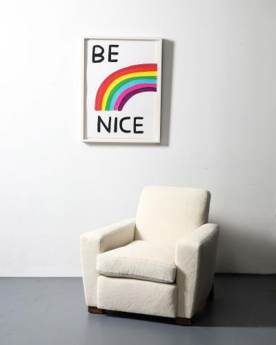  DAVID SHRIGLEY Be Nice by David Shrigley England 2017