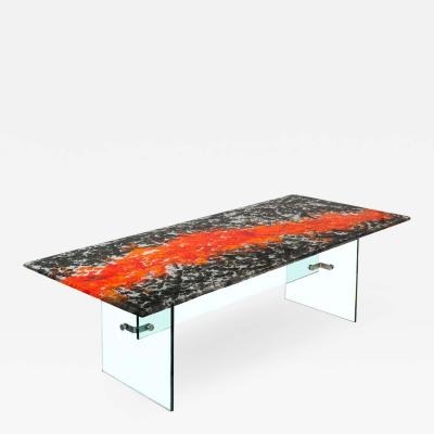  DESIGNLUSH BOILED GLASS DINING TABLES