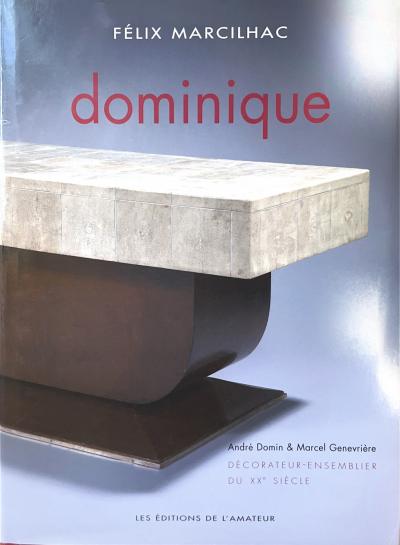  DOMINIQUE PARIS Art Deco Macassar Cabinet with Lacquered Doors by Maison Dominique Paris