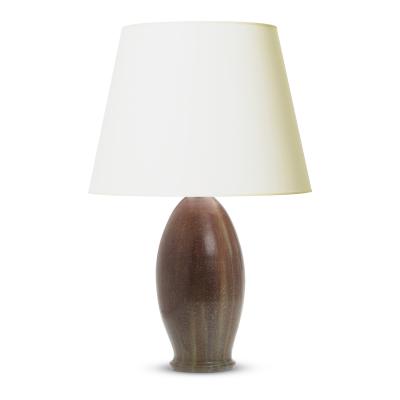  Dagn s Keramik Exceptional and Large Table Lamp by Bode Willumsen for Dagn s Keramik