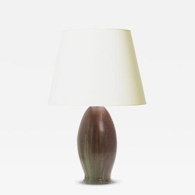  Dagn s Keramik Exceptional and Large Table Lamp by Bode Willumsen for Dagn s Keramik