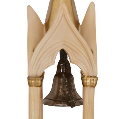  Dagoty Honore French porcelain mantel clock by Dagoty and Honore