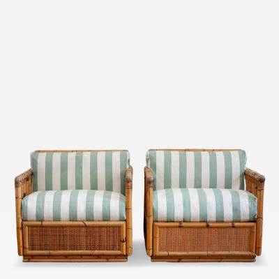  Dal Vera Bamboo Armchairs By Dal Vera 1960s