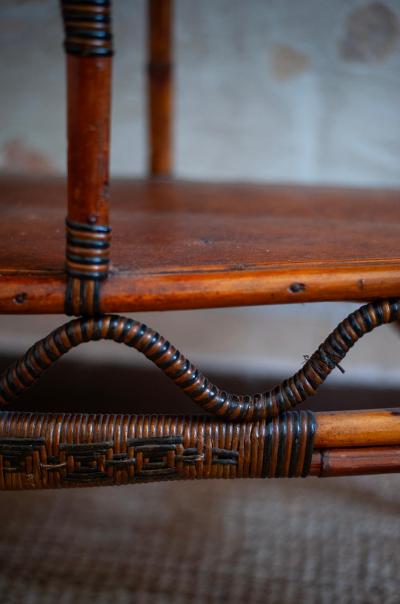  Dal Vera Rattan and Rush tag re with Bevelled Glass Door Dal Vera 1910
