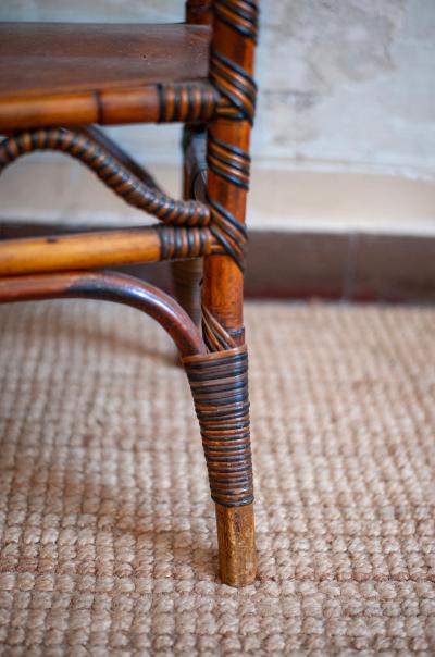  Dal Vera Rattan and Rush tag re with Bevelled Glass Door Dal Vera 1910