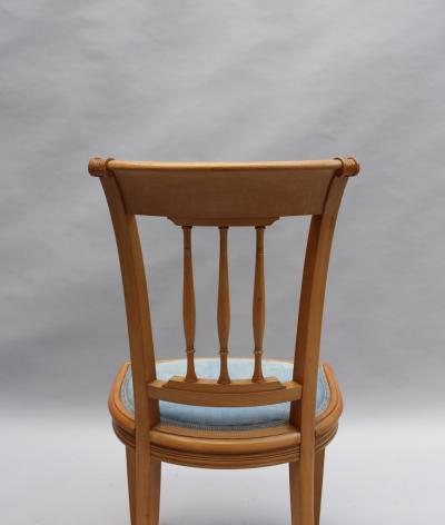 Damon Bertaux 2 Fine French Art Deco Chairs by R Damon Bertaux Matching Desk available 