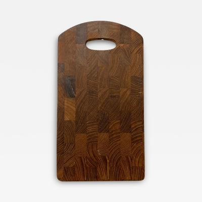  Dansk 1970s Jens Quistgaard DANSK IHQ Teakwood Cutting Board Thailand