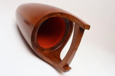  Dansk Danish Modern Staved Teak Congo Ice Bucket by Jens Quistgaard for Dansk