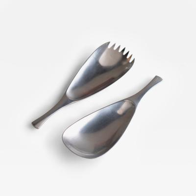  Dansk Danish Odin Salad Servers by Jens Quistgaard for Dansk