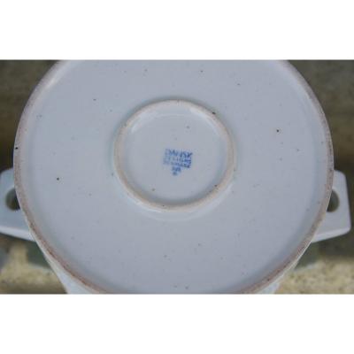  Dansk Decorative Set of Two Modern Glazed Scandinavian Vessels