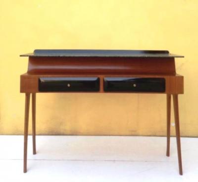  Dassi et Figli Amazing Console with Verde Alpi Marble Floating Top