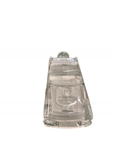  Daum Daum Nancy 1980s Crystal thunderbird in the manner of Daum France