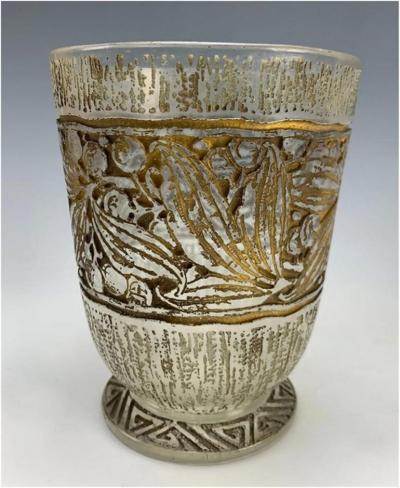  Daum Daum Nancy Art Deco French vase by Daum Nancy