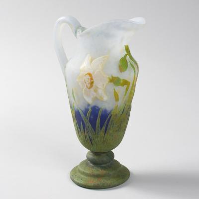  Daum French Art Nouveau Cameo Glass Vase