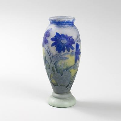  Daum French Art Nouveau Cameo Glass Vase by Daum