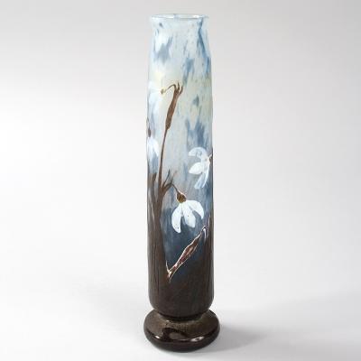  Daum French Art Nouveau Snow Drop Vase