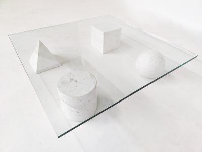  David Law Lella Massimo Vignelli Metaphora Coffee Table by Massimo Lella Vignelli
