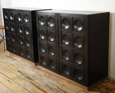 De Coene Brutalist mid century De Coene cabinets