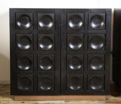 De Coene Brutalist mid century De Coene cabinets
