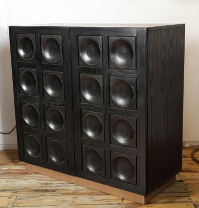 De Coene Brutalist mid century De Coene cabinets