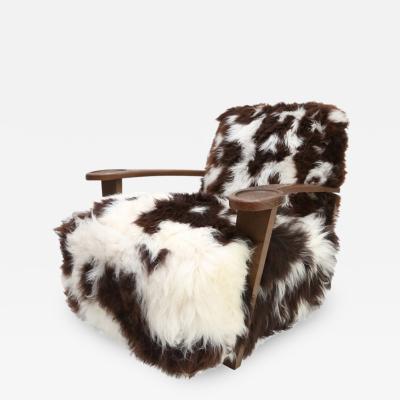  De Coene De Coene Sheepskin Arm Chair
