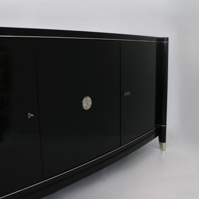  De Coene Fr res Art Deco Ebonized Sideboard by De Coene Fr res Belgium 1930s