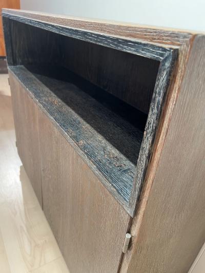  De Coene Fr res Art Deco Office Cabinet De Coene Fr res Limed Oak Belgium circa 1935