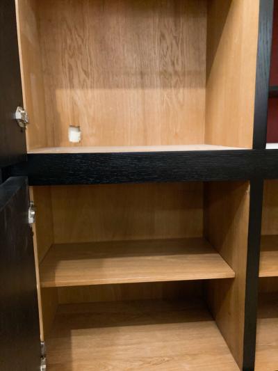  De Coene Fr res Black Brutalist Cocktail Cabinet by De Coene