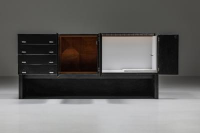  De Coene Fr res Brutalist De Coene Inspired Credenza 1970s