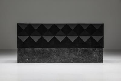 De Coene Fr res Brutalist De Coene Inspired Credenza 1970s