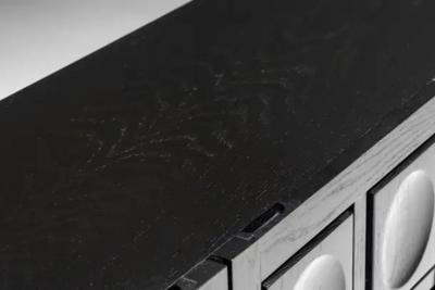  De Coene Fr res Brutalist Sideboard by De Coene Belgium 1970s