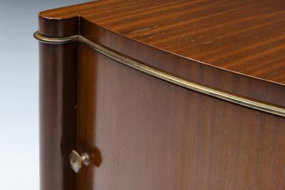  De Coene Fr res De Coene Brown Bed Side Table 1960s