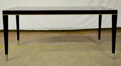  De Coene Maison De Coene Superb Art Deco Coffee Table with Silver End Leg