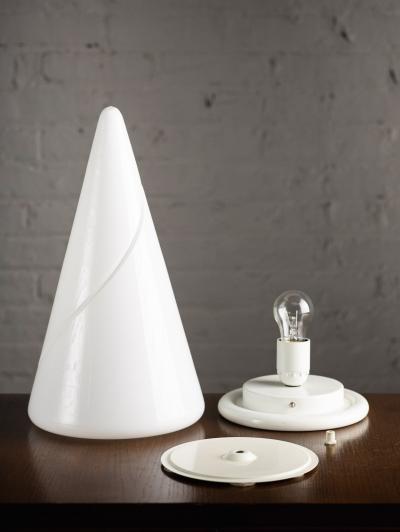  De Majo Murano Glass Cone Lamp by Res De Majo for De Majo Luce