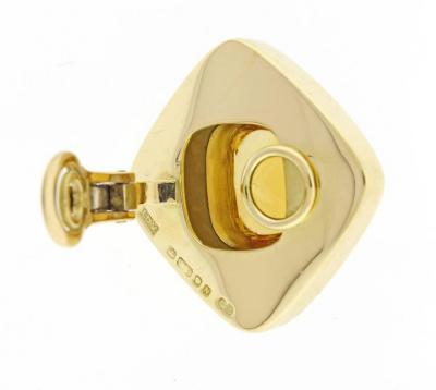  De Vroomen Leo De Vroomen Citrine and Enamel Earrings