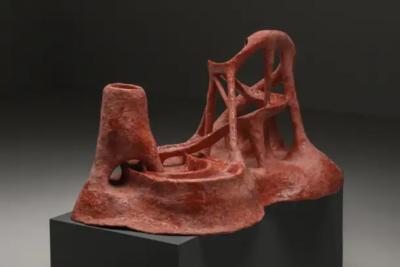  Decio Studio Cotta Marble Run by Decio Studio