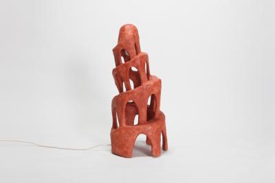  Decio Studio Cotta Tower Lamp by Decio Studio Made at alfa brussels for Everyday Gallery