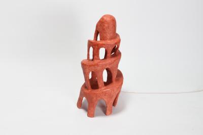  Decio Studio Cotta Tower Lamp by Decio Studio Made at alfa brussels for Everyday Gallery